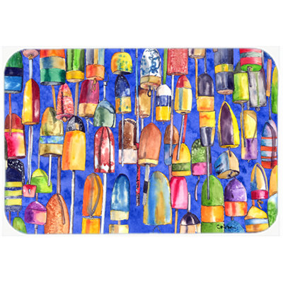 Highland Dunes Burket Buoys Glass Cutting Board