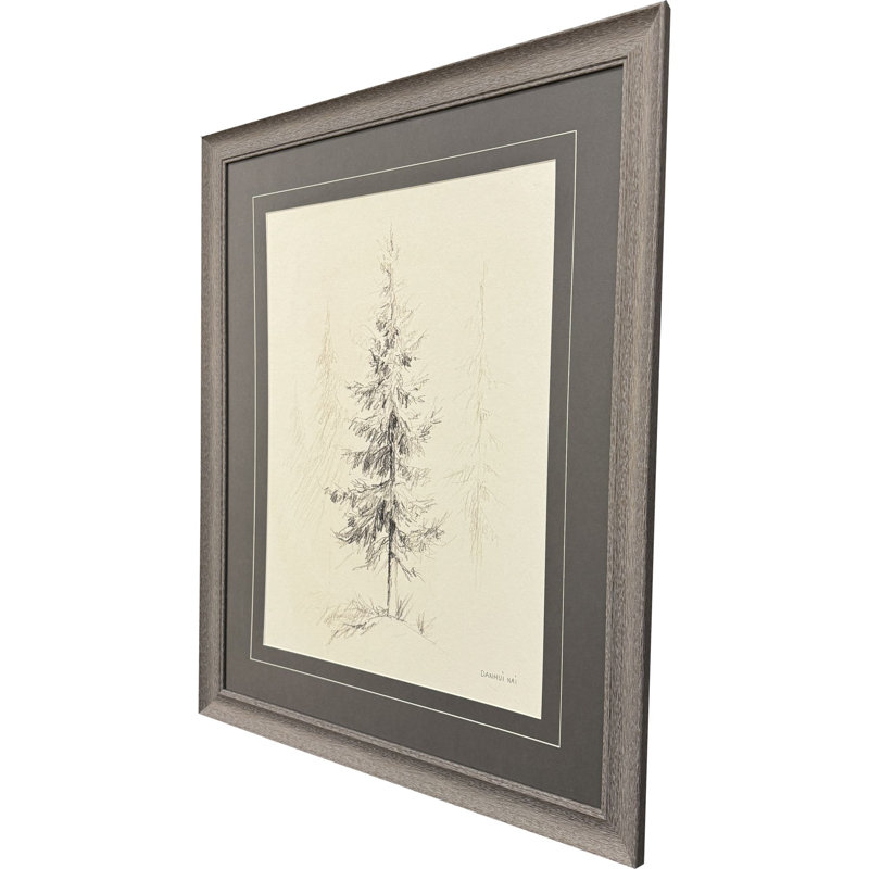 «Elegant Pine I», art encadré