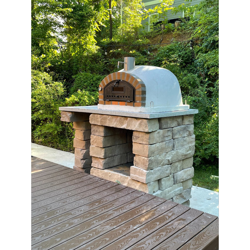 Authentic Pizza Ovens Stone Wood Burning Pizza Oven