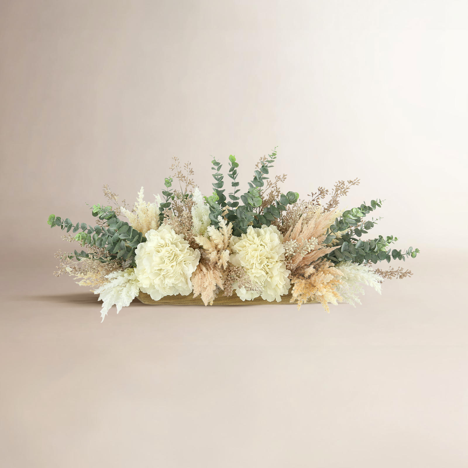Eucalyptus Floral Arrangement, White