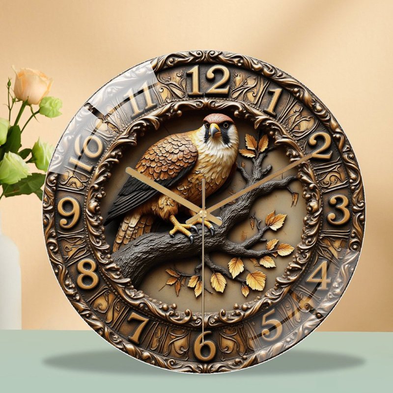 Horloge murale rétro 12 po