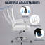 Chaise de travail ergonomique en similicuir Caileb-493789763