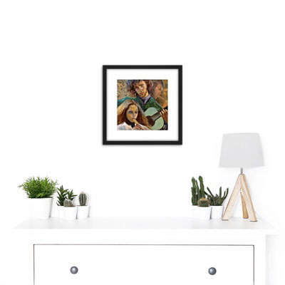 Concertino Nr 10 by Antonio Sicurezza - Picture Frame Square Painting