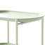 Chariot de rangement Moon de style nordique, chariot mobile, tablette double couche pour le salon, structure en forme de T, cuisine Internet en bois de hêtre, simple et sécuritaire,