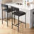 25.5 Inches Upholstered Bar Chairs with Back-876470187-876470186