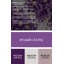«Abstract Florals 63», art mural sur toile mauve-1023959212
