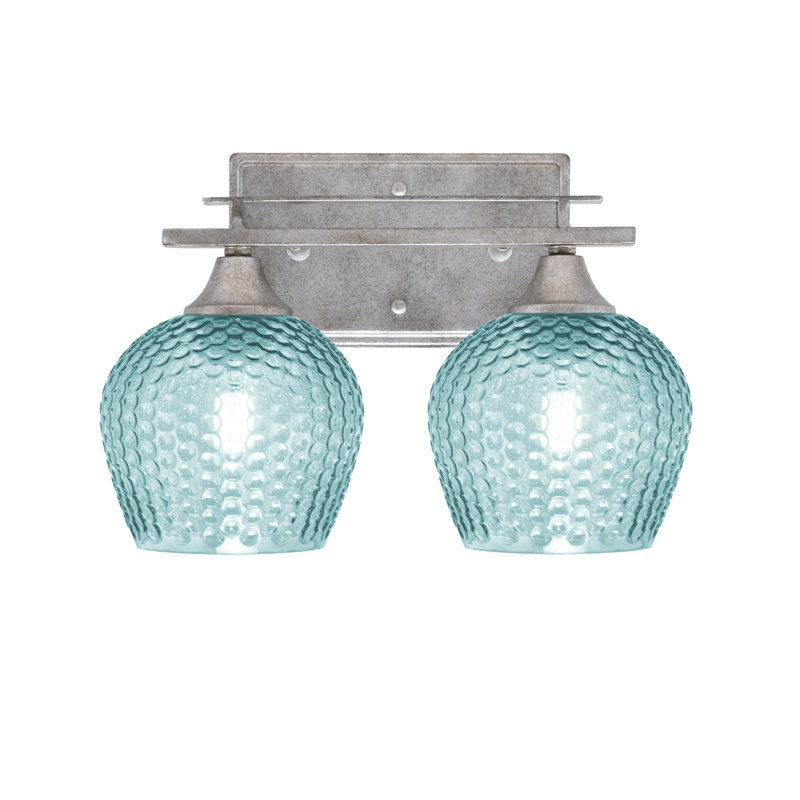 Uptowne 2 - Light Dimmable Vanity Light, Turquoise