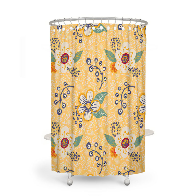 Rideau de douche simple Rosnov, H 83 po x l 70 po