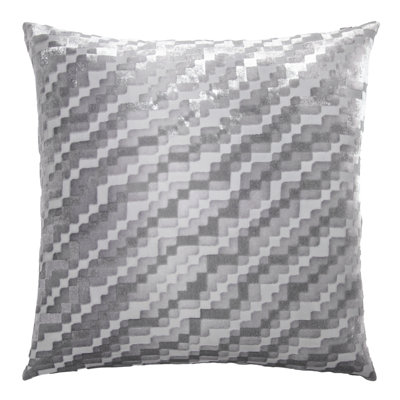 Steps Velvet Square Pillow Cover & Insert