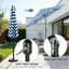 Parasol de toit inclinable 108 po avec protection contre les rayons UV UPF 50+ 108 po-31532880