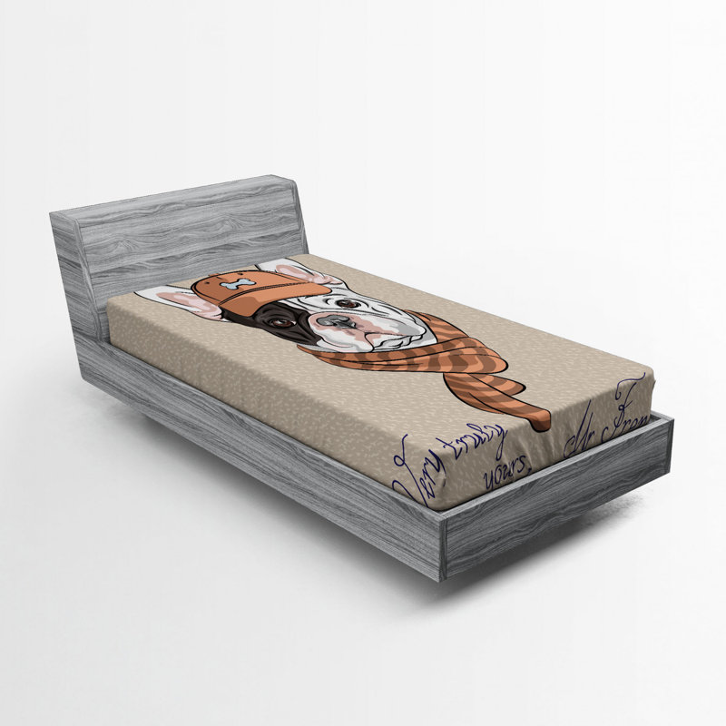 Drap-housse pour chien, Drap-housse de taille simple