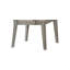Ensemble de 2 fauteuils en tissu Rocky et finition chêne gris