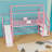 Metal Loft Bed With Staircase And Slide-121403398-121403395