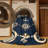 Washable Traditional Emblems Nautical Area Rug-1327855982