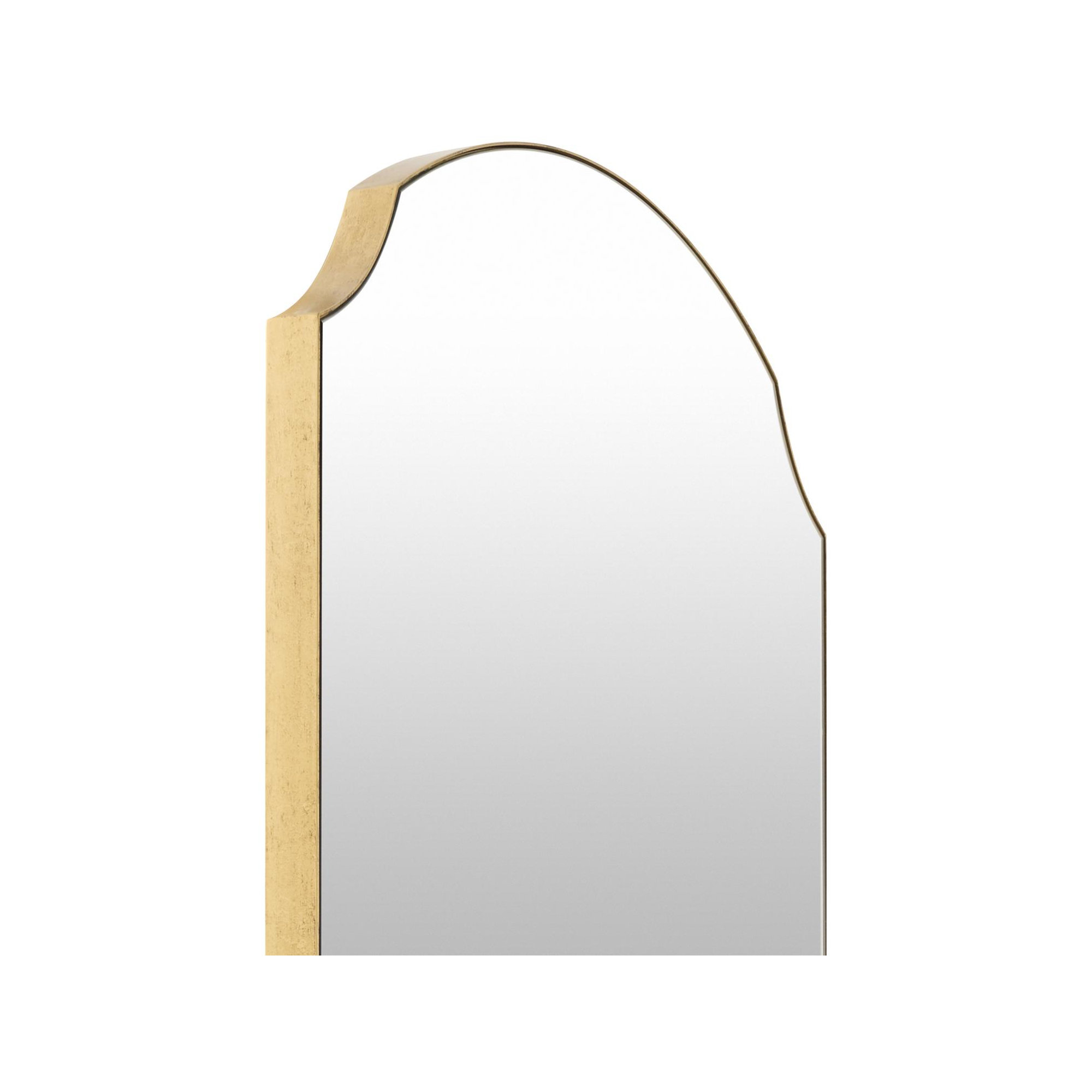 Galey Alix x Livabliss Landon Mirror, Gold, 36" x 29"