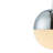 1 - Light Chrome LED Single Pendant