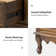 Lundgren Transitional 24'' Tall 2 - Drawer Nightstand with Wood Legs and Charging Station Space