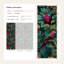 Papier peint floral rétro éclectique-501789480