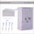 Wall Mounted Medicine Cabinet