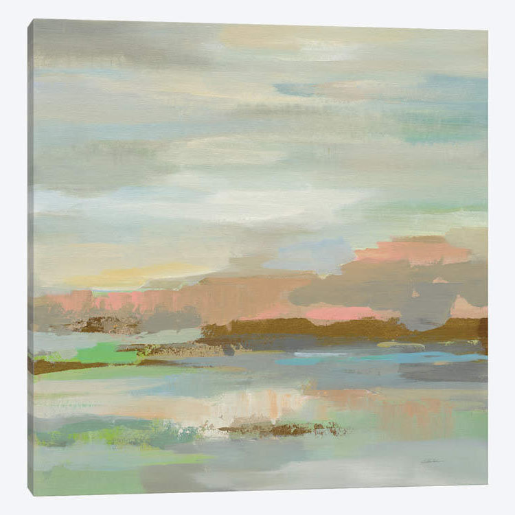 « spring désert i », impression sur toile, H 48 po x l 48 po x P 1,5 po, Pas de tapis, Toile tendue