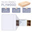 Ensemble de meuble-lavabo simple 47,87 po avec plateau en céramique Monarda