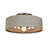 Cilindro Nortec Bronze 84'' W 13 - Bulb Outdoor Semi Flush Mount