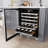 53 Bottle Single Zone Built-In Wine Refrigerator-66168550