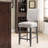 Melaniee Upholstered Counter Stool with Solid Wood Frame-2056758592