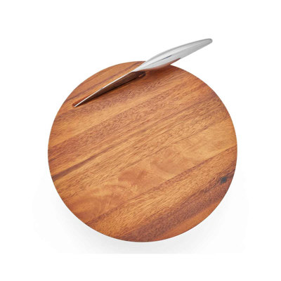 Nambe Harmony Cheese Board W/ Knife