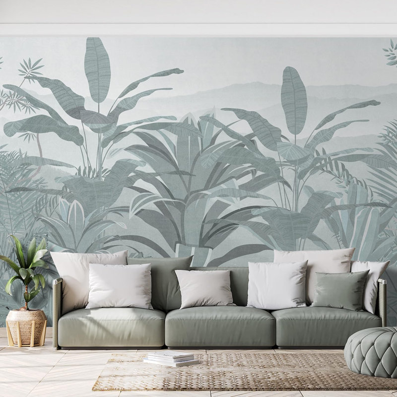 Peel & Stick Floral, 120" L x 144" W