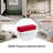 Velvet Storage Ottoman Bench Modern Bedroom End of Bed Bench with Gold Legs-237618288-237985587