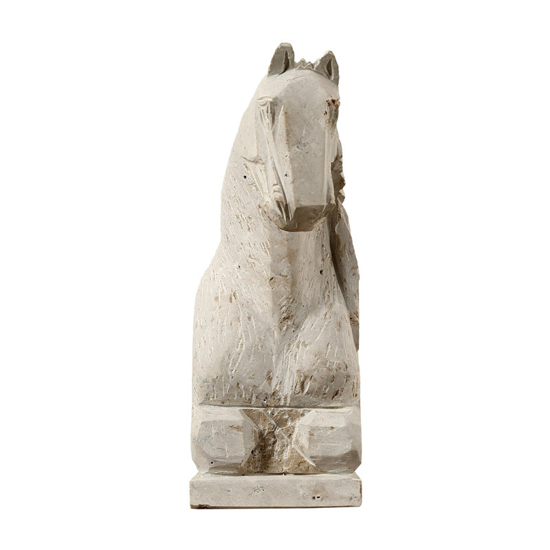 Statue en travertin