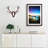 Penmon Lighthouse in Anglesey Wales in Abstract - Picture Frame Graphic Art Print-55739169-55739168