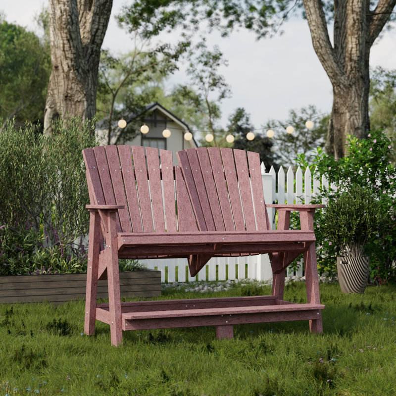 Heritage Double High Adirondack, Cherrywood