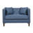 Meaghan 49.6" Linen Tuxedo Arm Chesterfield Loveseat-648177442