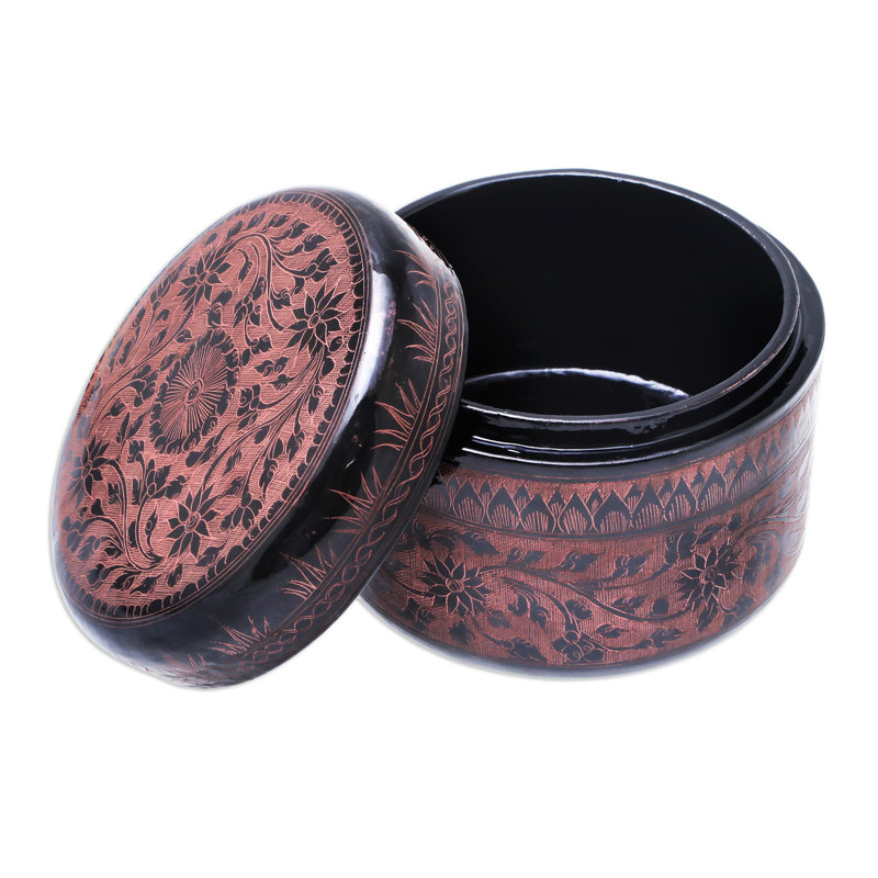 Jacobee Handmade Solid Wood Decorative Box