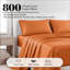 Ensemble de draps en mélange de coton 800 fils Superior-33309397-102930413
