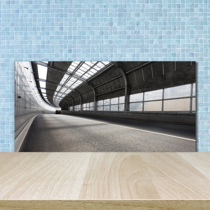50cm W x 100cm L Glass Peel and Stick Panel
