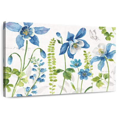 Jardin Harnek bleu et vert I