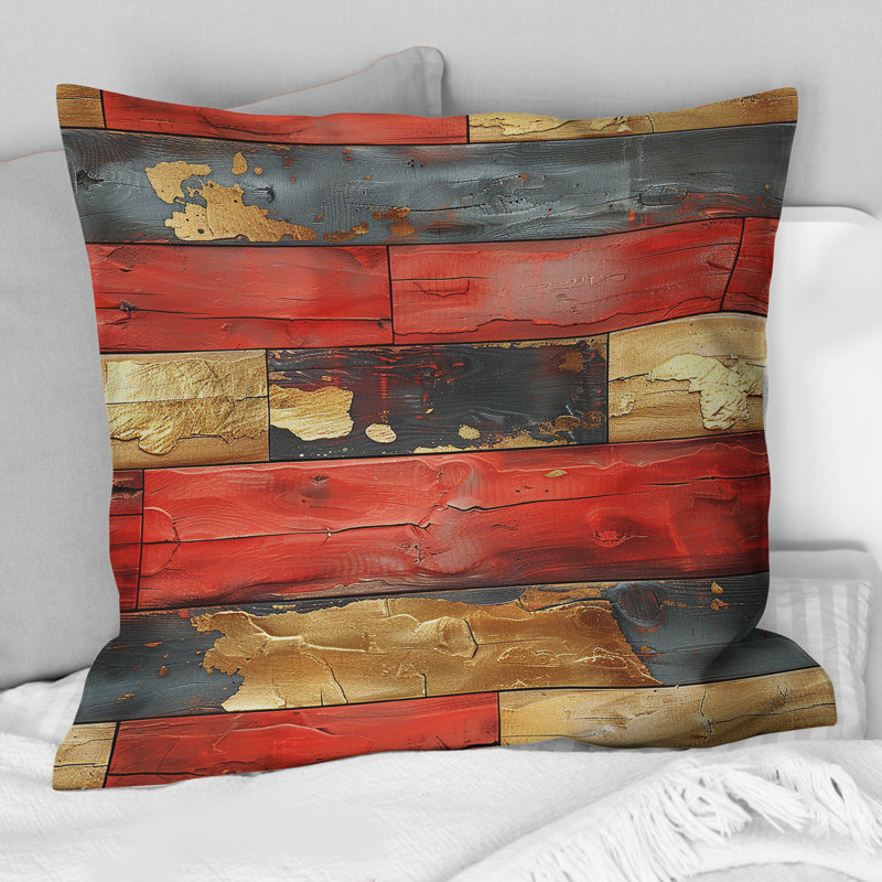 Coussin Country, H 16 po x l 16 po, Carrée