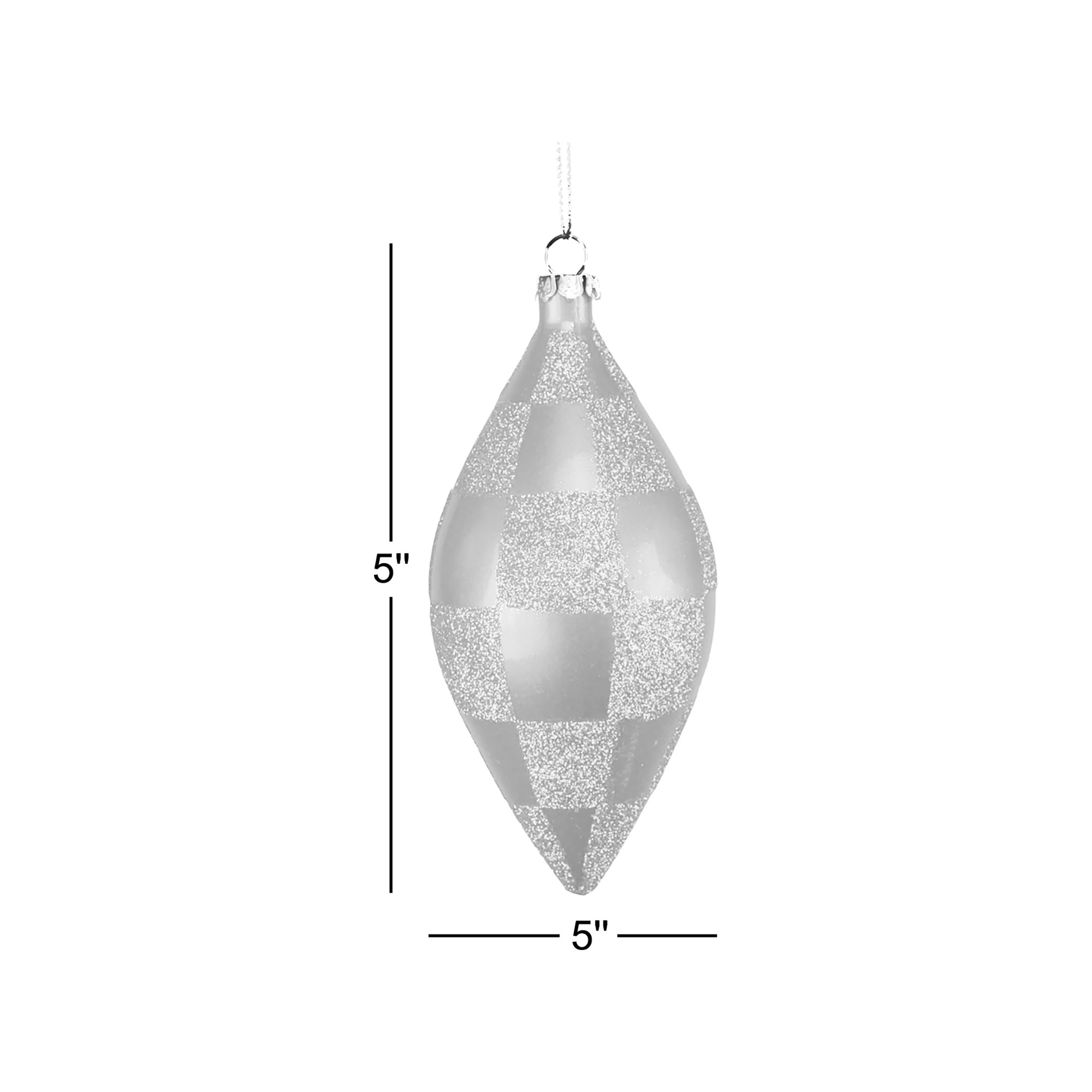 Finial Ornament, Blue