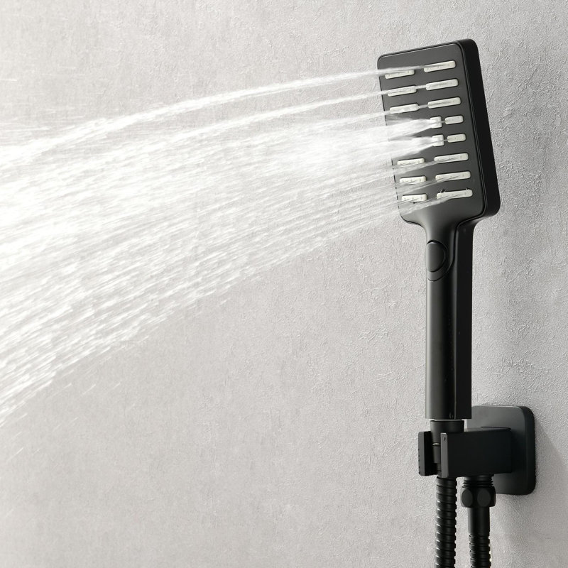 Système de douche complet Waterfall Rain avec valve brute