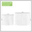 Ensemble de 2 tables basses gigognes en MDF pour le salon-128966601