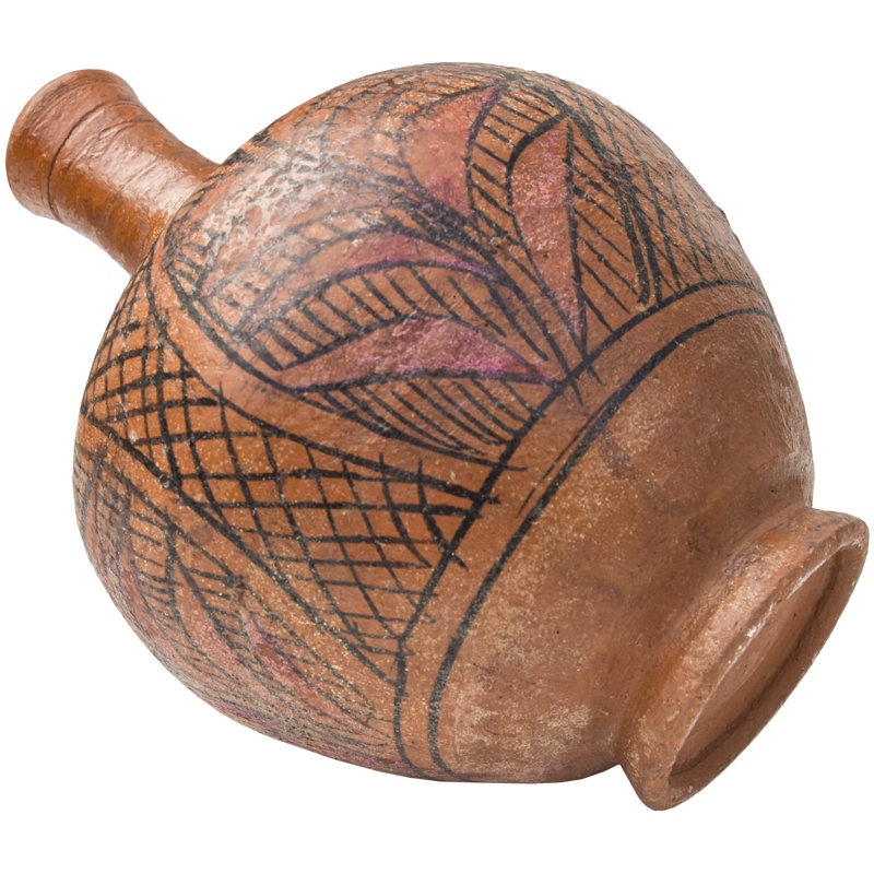 Handcrafted Terracotta Table Vase