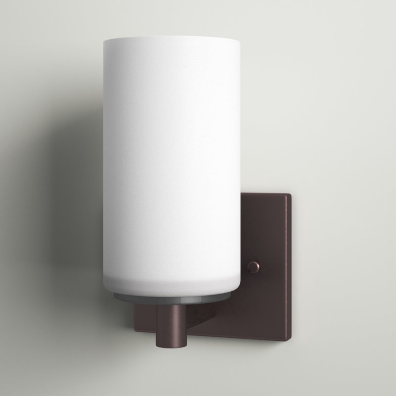 Applique murale / de salle de bain à une lumière Hettter de Génération Éclairage , Non, Laiton satiné