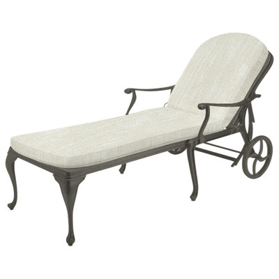 Provance 78.38" Long Reclining Single Chaise with Cushions