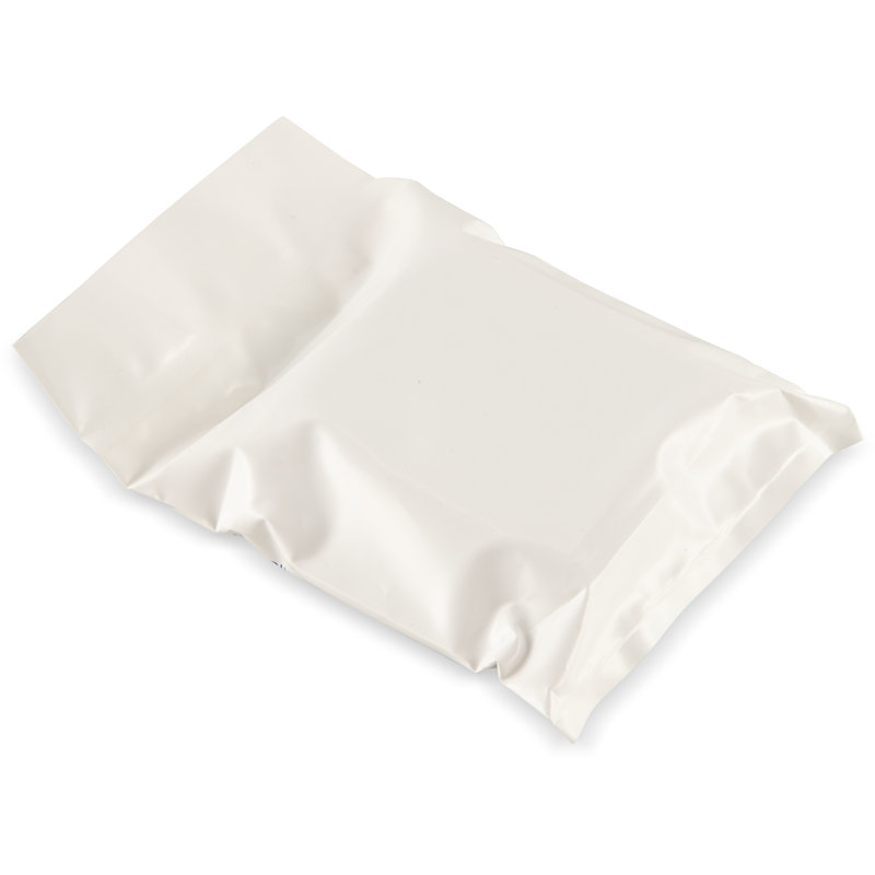 Sac de glace en plastique 9 pi x 6,5 po x 5,5 po, blanc