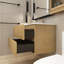 Meuble-lavabo simple 30 po avec plateau en céramique Dolman-586021093