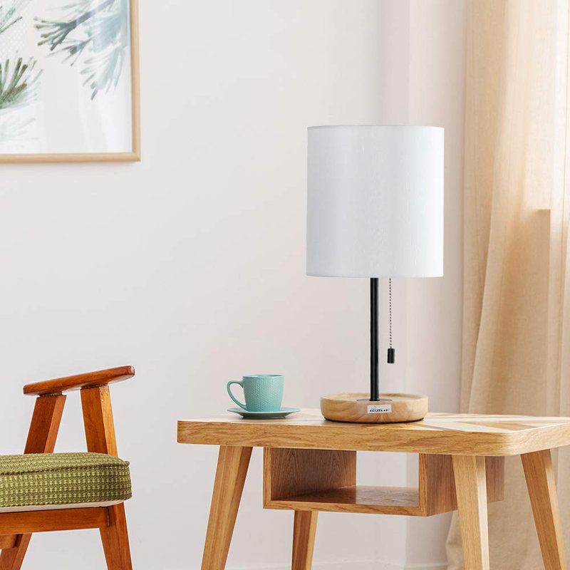 Wood Table Lamp
