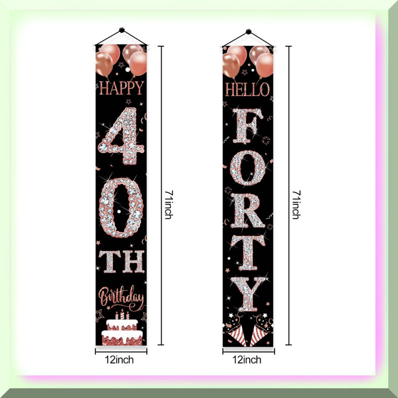 Sweet 16 Glittery Black Celebration Kit